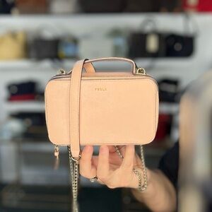 FURLA PINK 2 WAY BAG